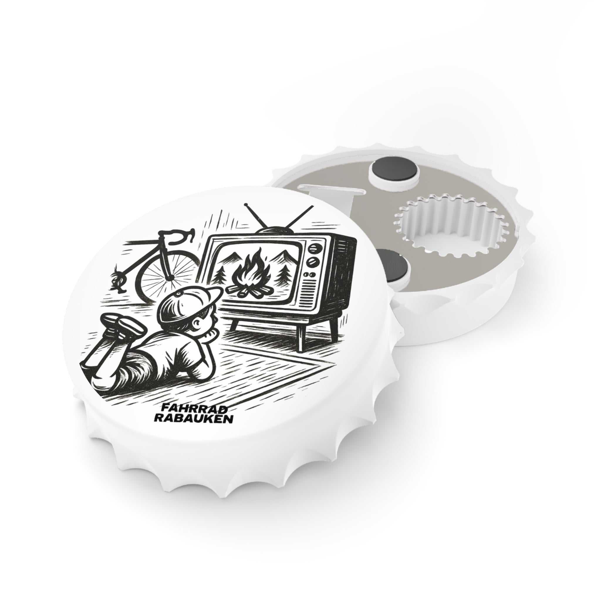 Magnetischer Flaschenöffner im Kronkorken-Design II – stylisch, praktisch, immer griffbereit