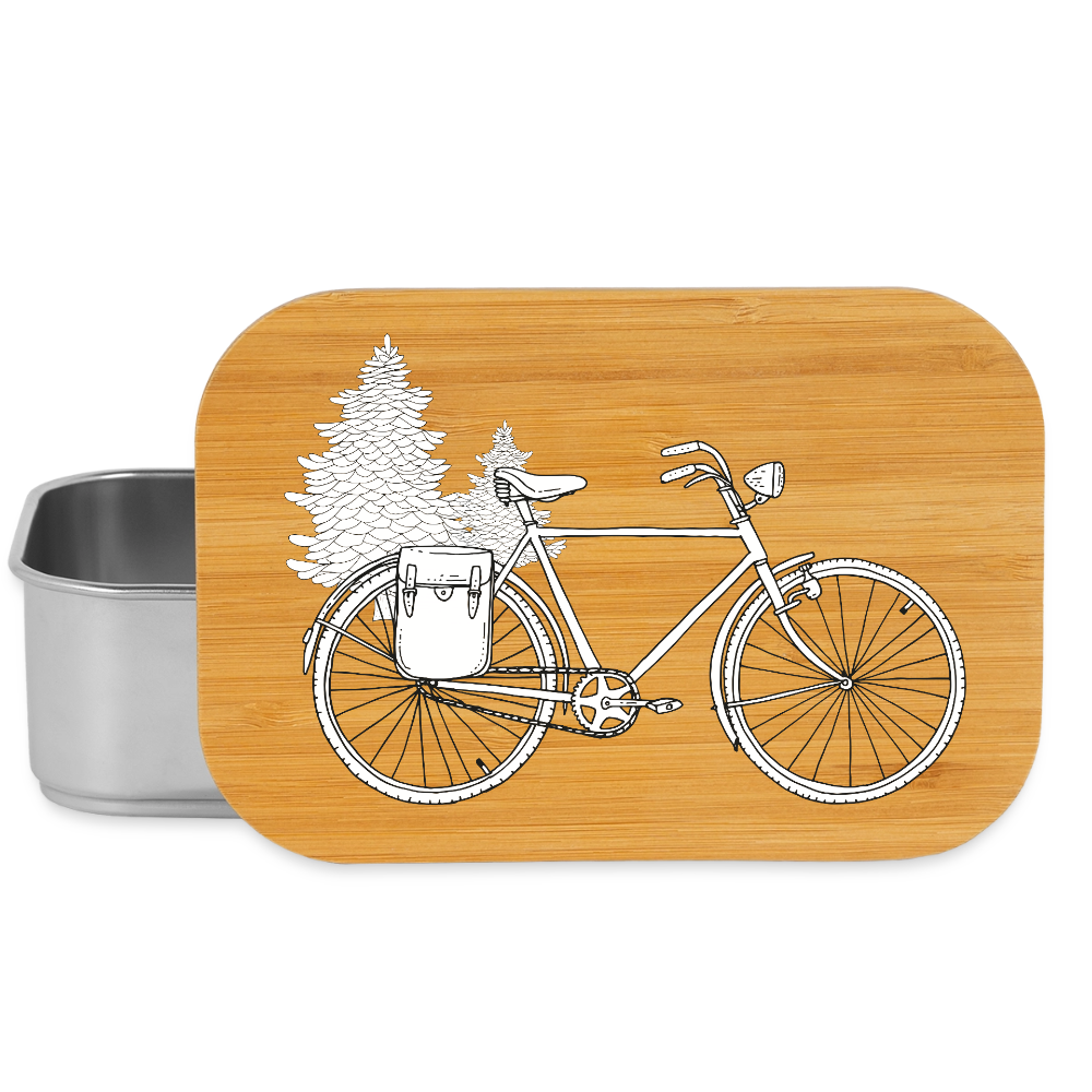 Lunch Box Fahrrad - Silber