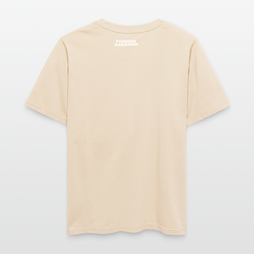 Relaxed Fit Unisex Organic T-Shirt Gravel - natural raw