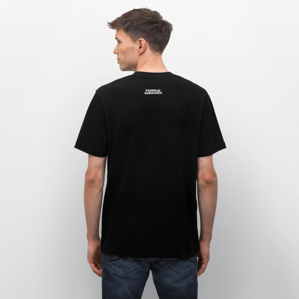Relaxed Fit Unisex Organic T-Shirt Gravel - black