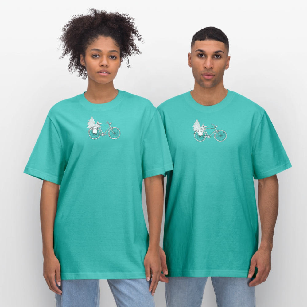 Stanley/Stella Relaxed Fit Unisex Bio-T-Shirt Sparker - Poolblau
