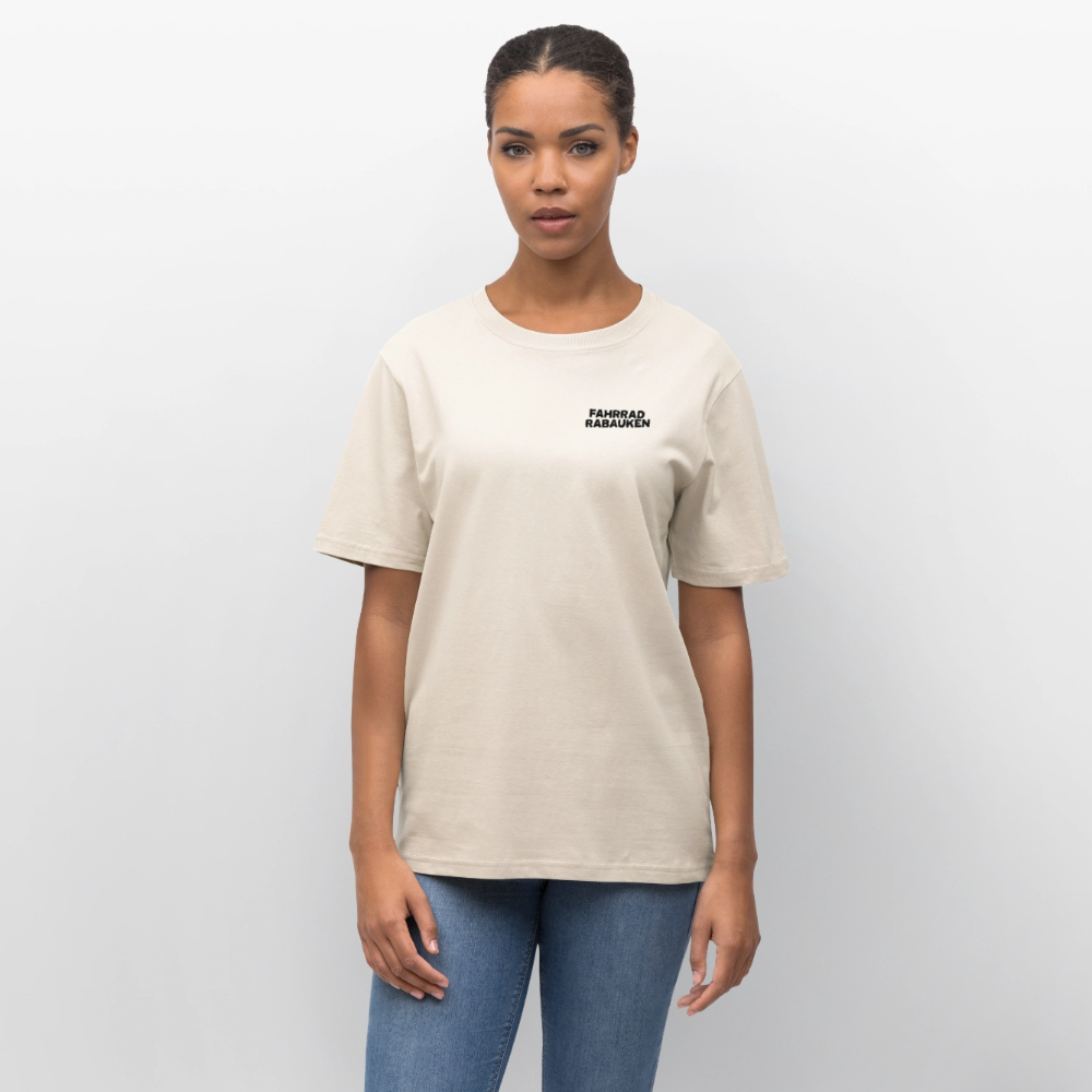 Organic T-Shirt Fahrradrabauken - natural white