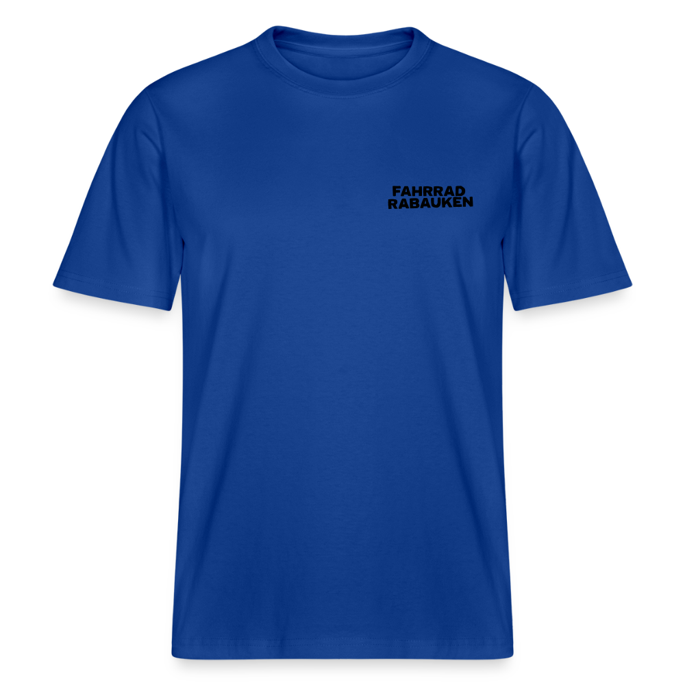 Organic T-Shirt Fahrradrabauken - majorelle blue