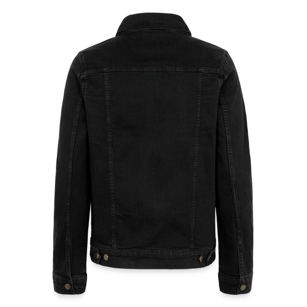Unisex Jeansjacke Fahrradrabauken - Schwarz