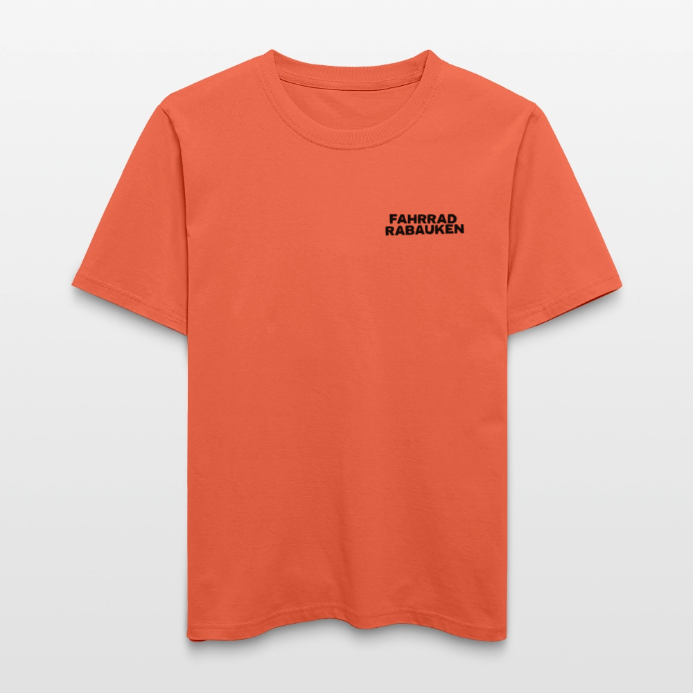 Organic T-Shirt Fahrradrabauken - light red