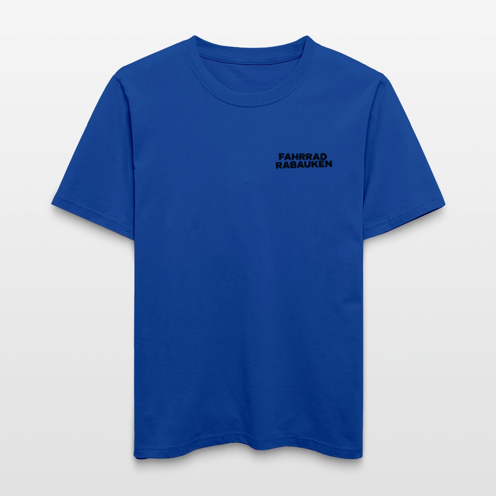 Organic T-Shirt Fahrradrabauken - majorelle blue