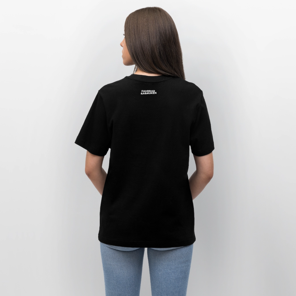 Relaxed Fit Unisex Organic T-Shirt Gravel - black