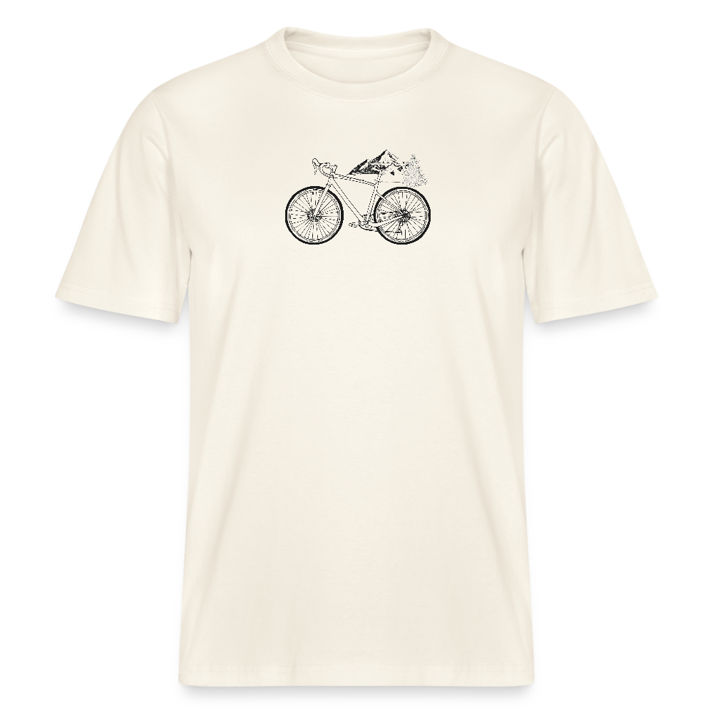 Relaxed Fit Unisex Organic T-Shirt Gravel - natural white
