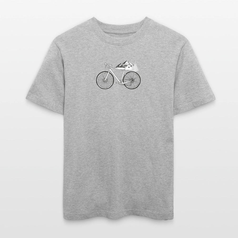 Relaxed Fit Unisex Organic T-Shirt Gravel - heather grey