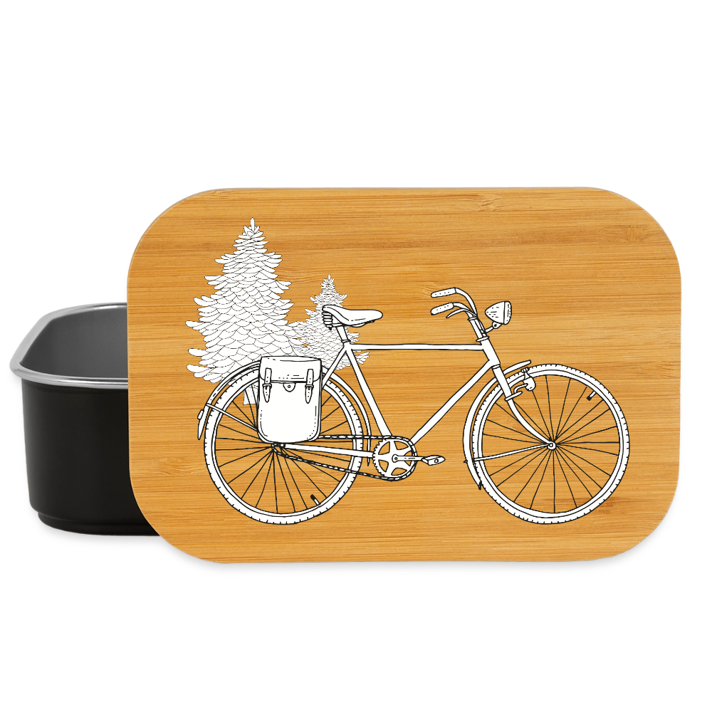Lunch Box Fahrrad - Schwarz