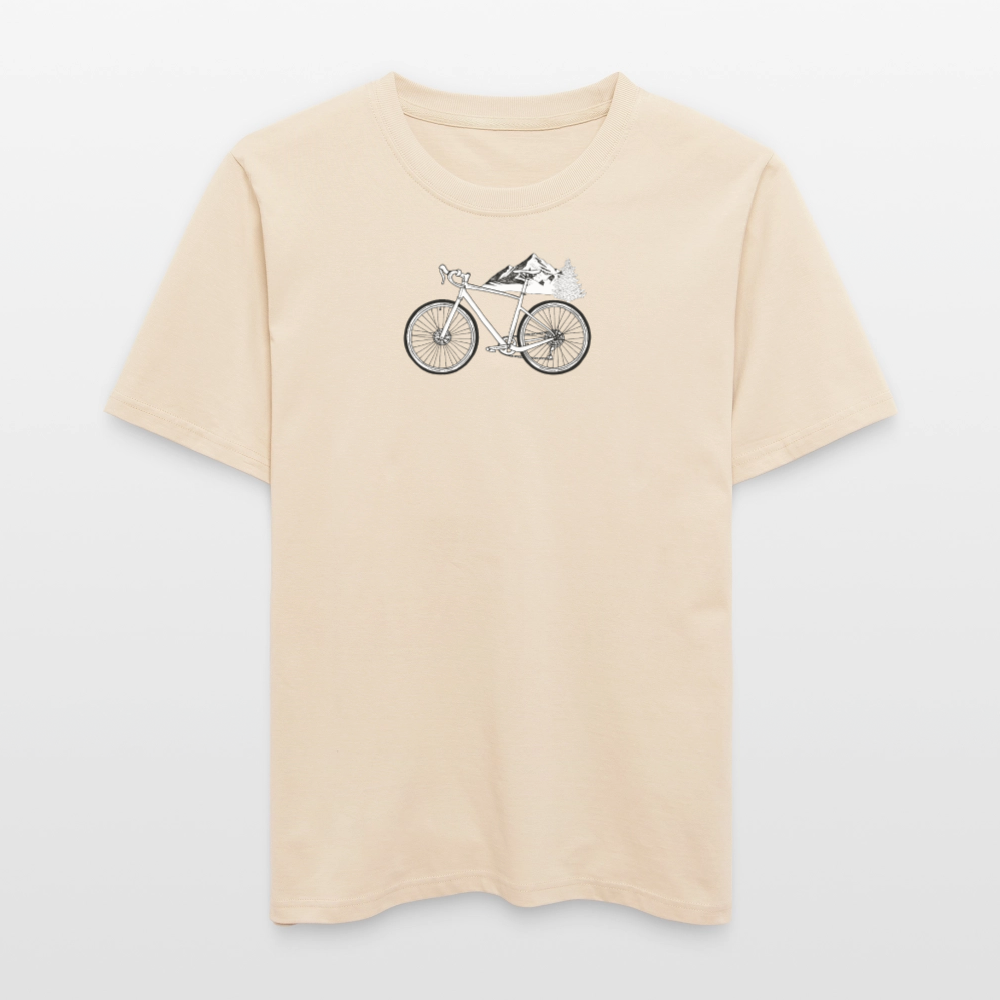 Relaxed Fit Unisex Organic T-Shirt Gravel - natural raw