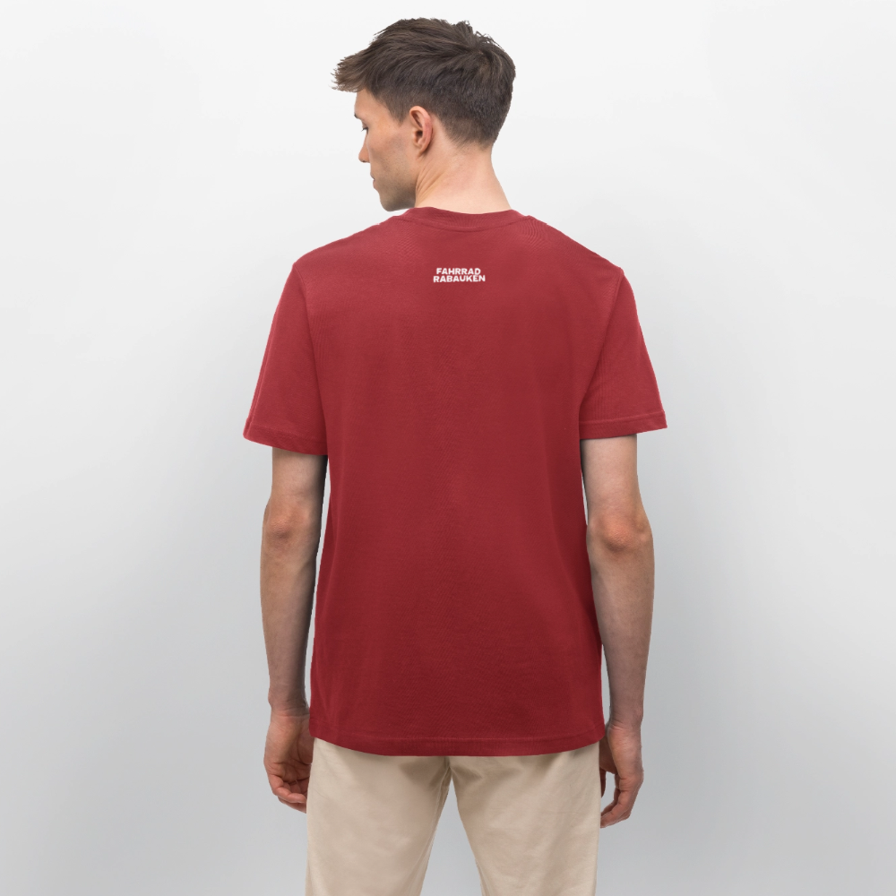 Relaxed Fit Unisex Organic T-Shirt Gravel - red earth