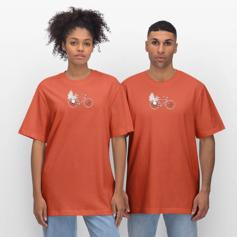 Stanley/Stella Relaxed Fit Unisex Bio-T-Shirt Sparker - Hellrot