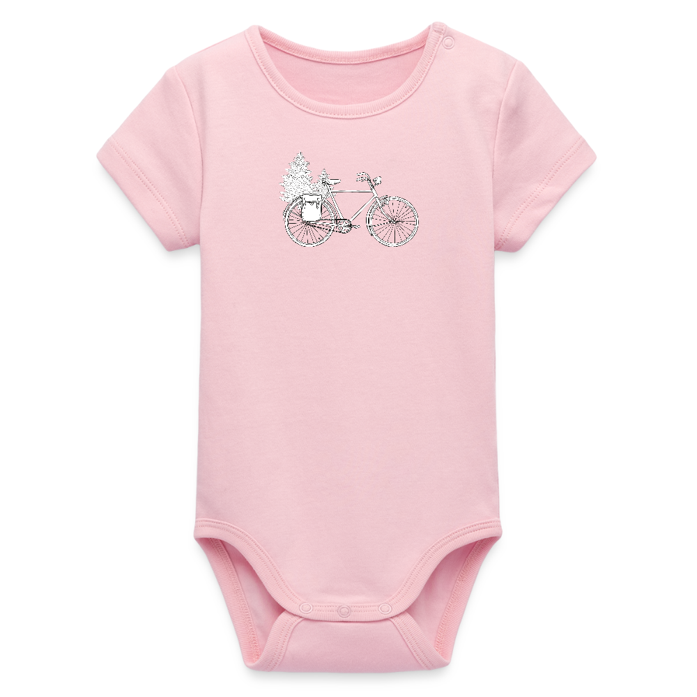 Stanley/Stella Baby Bio Kurzarm-Body - Hellrosa