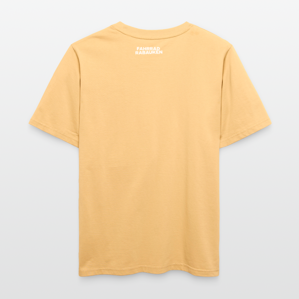 Relaxed Fit Unisex Organic T-Shirt Gravel - washed yellow