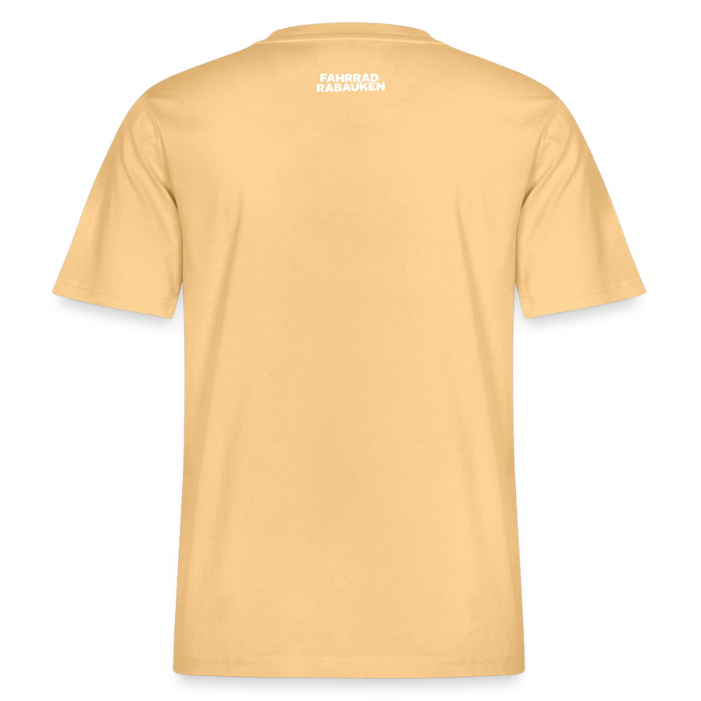 Relaxed Fit Unisex Organic T-Shirt Gravel - washed yellow
