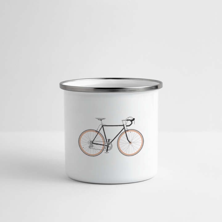 Emaille-Tasse Rennrad – Rabaukenshop