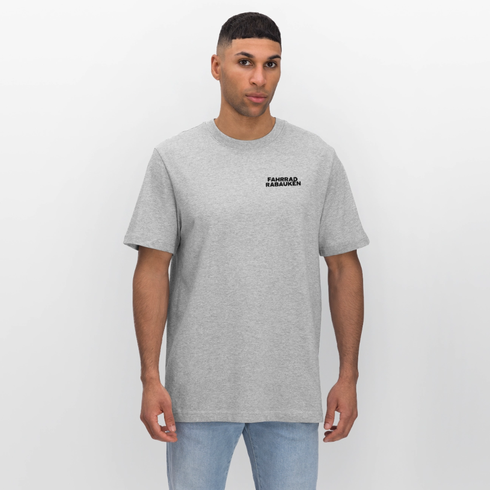 Organic T-Shirt Fahrradrabauken - heather grey