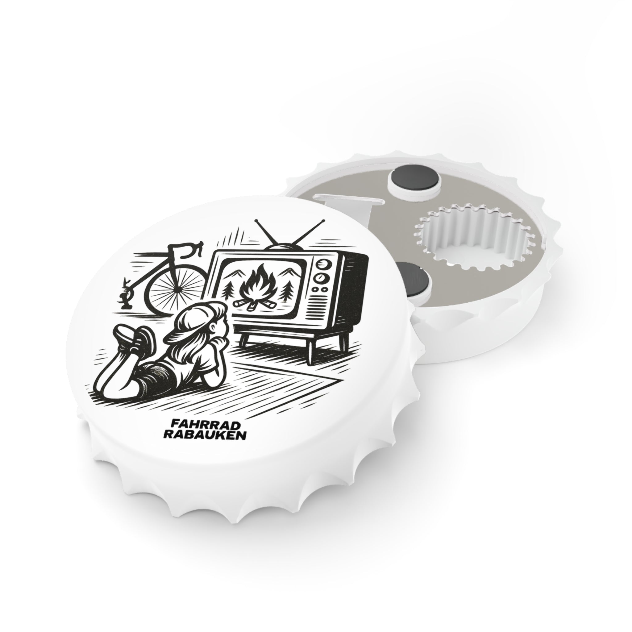 Magnetischer Flaschenöffner im Kronkorken-Design I – stylisch, praktisch, immer griffbereit