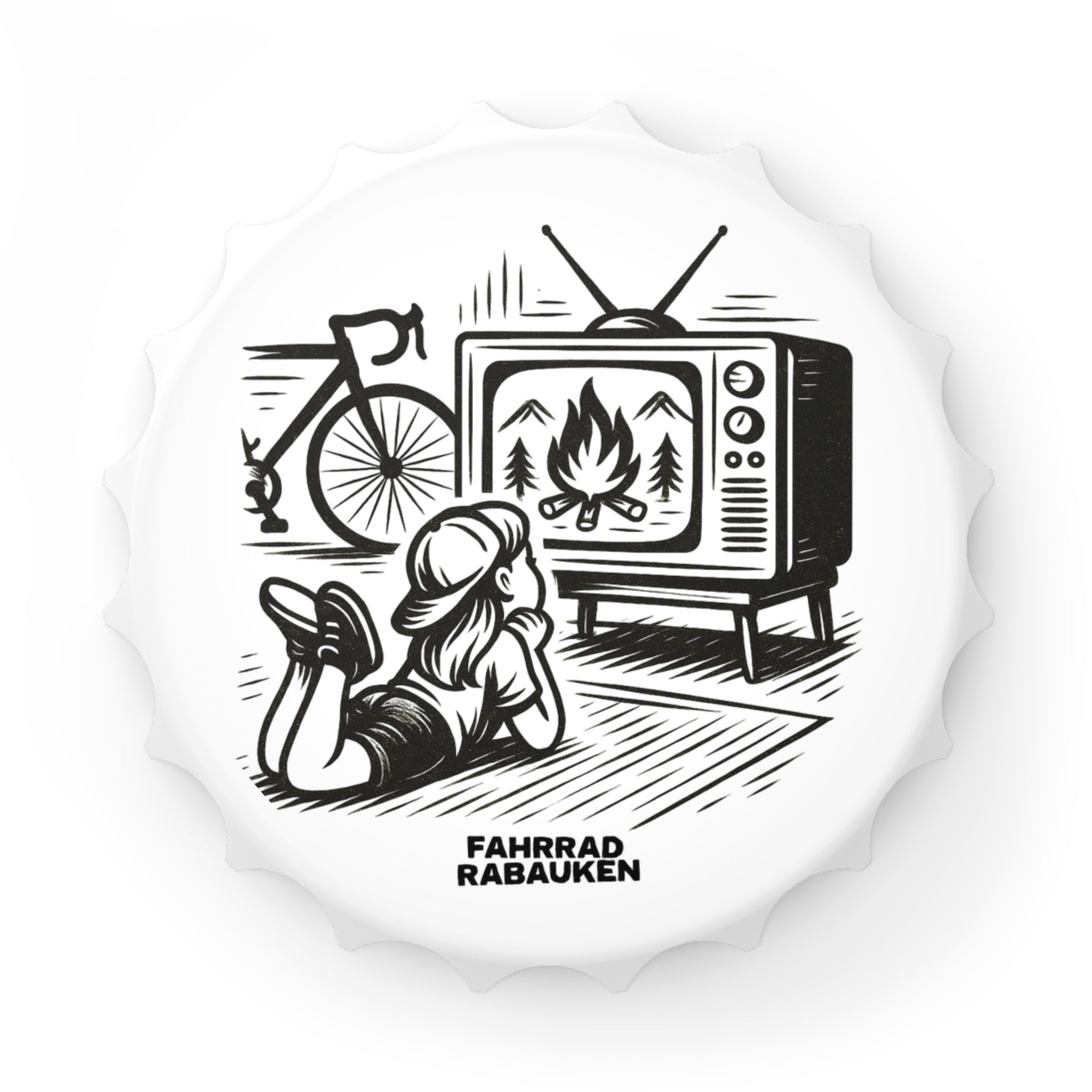 Magnetischer Flaschenöffner im Kronkorken-Design I – stylisch, praktisch, immer griffbereit